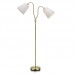 Pastatomas šviestuvas MODENA Brass/White